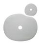 Placemats - Leather placemat and coaster, light grey I MILLSTONES - NAMUOS