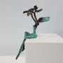 Sculptures, statuettes and miniatures - Woman Bronze Sculpture " Plongeuse" - MOOGOO CREATIVE AFRICA