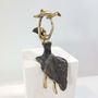 Sculptures, statuettes and miniatures - Woman Bronze Sculpture " Plongeuse" - MOOGOO CREATIVE AFRICA