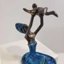 Sculptures, statuettes and miniatures - Woman Bronze Sculpture " Plongeuse" - MOOGOO CREATIVE AFRICA