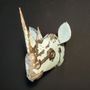 Other wall decoration - Recycled Metal Sculpture Rhinoceros Trophy For Wall 30x17.5cm - TERRE SAUVAGE