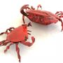 Decorative objects - Recycled Crab Can Sculpture 13cm - TERRE SAUVAGE