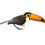 Objets de décoration - Sculpture Métal Recyclé Toucan 39cm - TERRE SAUVAGE