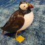 Decorative objects - Recycled Metal Sculpture Atlantic Puffin 40cm - TERRE SAUVAGE