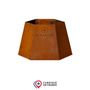 Barbecues - Pied bas Corten (accessoires) - HEXAGONE