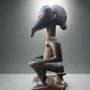 Sculptures, statuettes and miniatures - Ashanti wooden couple statue - QUINTESSENCE AFRICAINE