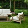 Lawn armchairs - Quebec Lounge Armchair outdoor - RÊVE BY GREGOIR