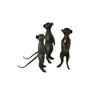 Decorative objects - Recycled Metal Sculpture Meerkat 25/30/35cm - TERRE SAUVAGE