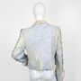 Apparel - Jacket SONIC White Silver- hand made - MONYER