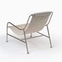 Deck chairs - Minimalist Outdoor Lounge Chair - LISBOA - MOR DESIGN