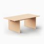 Dining Tables - Minimalist  Table in Ash Wood - BASE - MOR DESIGN