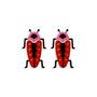 Gifts - Red Bug Earrings - ISUWA