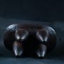 Sculptures, statuettes et miniatures - Tabouret long en bois Senoufo - QUINTESSENCE AFRICAINE