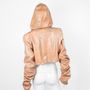 Apparel - Jacket STELLAR LEATHER Peach Holo - MONYER