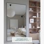 Mirrors - Extra Large Full Length Mirror With Black Frame (110x210cm) - SCANDINAVIAN GLASSFACTORY