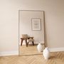 Mirrors - Large Full Length Mirror With Black Frame (100x170cm) - SCANDINAVIAN GLASSFACTORY