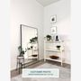 Mirrors - Large Full Length Mirror With Black Frame (80x135cm) - SCANDINAVIAN GLASSFACTORY