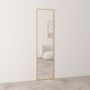 Miroirs - Miroir pleine longueur avec cadre doré (50x200cm) - SCANDINAVIAN GLASSFACTORY