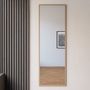 Miroirs - Miroir pleine longueur avec cadre en bouleau (50x150cm) - SCANDINAVIAN GLASSFACTORY
