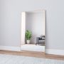Mirrors - Large Full Length Mirror With Gold Frame (80x135cm) - SCANDINAVIAN GLASSFACTORY