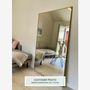 Mirrors - Large Full Length Mirror With Gold Frame (80x135cm) - SCANDINAVIAN GLASSFACTORY