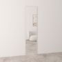 Mirrors - Full Length Mirror With White Frame (50x200cm) - SCANDINAVIAN GLASSFACTORY