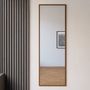 Mirrors - Full Length Mirror With Alder Frame (50x150cm) - SCANDINAVIAN GLASSFACTORY