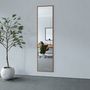 Mirrors - Full Length Mirror With Alder Frame (50x200cm) - SCANDINAVIAN GLASSFACTORY