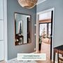Mirrors - Large Full Length Mirror With Alder Frame (80x135cm) - SCANDINAVIAN GLASSFACTORY