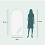 Mirrors - Arch - Full Length Mirror (70x150cm) - SCANDINAVIAN GLASSFACTORY