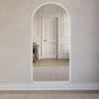 Miroirs - Arch - Miroir pleine longueur avec lumières LED (70x150cm) - SCANDINAVIAN GLASSFACTORY