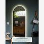 Mirrors - Arch - Modern Mirror With LED-Lights (50x120cm) - SCANDINAVIAN GLASSFACTORY