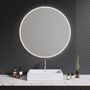 Miroirs pour salle de bain - Miroir LED rond Full Lux (100 cm) - SCANDINAVIAN GLASSFACTORY