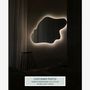 Miroirs - Island - Miroir sans cadre avec rétroéclairage (125x83cm) - SCANDINAVIAN GLASSFACTORY