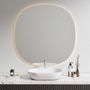Mirrors - Ellipse Shaped Mirror with Lights (120cm) - SCANDINAVIAN GLASSFACTORY
