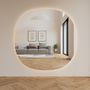 Mirrors - Ellipse Shaped Mirror with Lights (140cm) - SCANDINAVIAN GLASSFACTORY