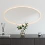 Mirrors - Oval Mirror With Lights (60x130cm) - SCANDINAVIAN GLASSFACTORY