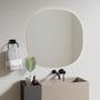 Miroirs - Miroir en forme d'ellipse avec lumières (80 cm) - SCANDINAVIAN GLASSFACTORY