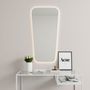 Miroirs - Miroir de style rétro avec lumières (60x120cm) - SCANDINAVIAN GLASSFACTORY