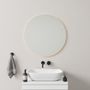 Mirrors - Round Mirror With LED-Lights (70cm) - SCANDINAVIAN GLASSFACTORY