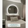 Mirrors - Special Shape Mirror With Lights (104x130cm) - SCANDINAVIAN GLASSFACTORY