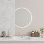 Mirrors - Special Shape Mirror With Lights (56x70cm) - SCANDINAVIAN GLASSFACTORY