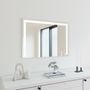 Miroirs pour salle de bain - Miroir LED, 3 bandes lumineuses (100x70cm) - SCANDINAVIAN GLASSFACTORY