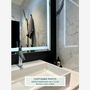 Miroirs pour salle de bain - Miroir LED, 4 bandes lumineuses (180x70cm) - SCANDINAVIAN GLASSFACTORY