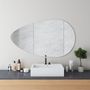 Mirrors - Drop wall mirror (75x130cm) - SCANDINAVIAN GLASSFACTORY