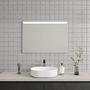 Miroirs pour salle de bain - Miroir LED, 1 bande lumineuse (120x70cm) - SCANDINAVIAN GLASSFACTORY