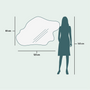 Mirrors - Island - Frameless Mirror (125x83cm) - SCANDINAVIAN GLASSFACTORY