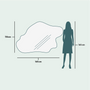 Mirrors - Island - Frameless Mirror (165x110cm) - SCANDINAVIAN GLASSFACTORY