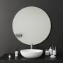Mirrors - Round wall mirror (100cm) - SCANDINAVIAN GLASSFACTORY