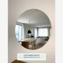 Mirrors - Round wall mirror (80cm) - SCANDINAVIAN GLASSFACTORY